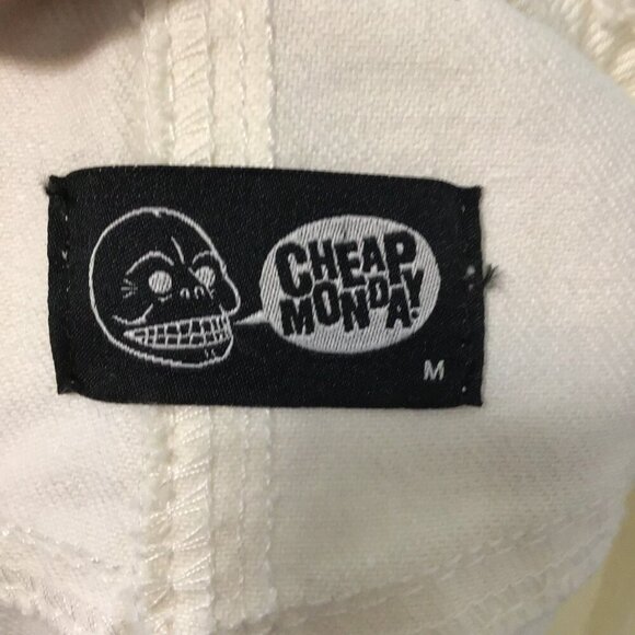 Cheap Monday Emily Denim Mini Skirt Size M - Picture 6 of 8